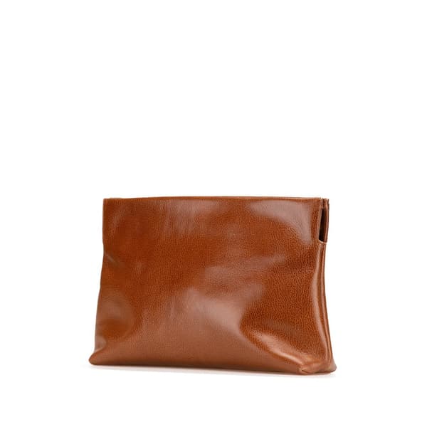 Pre-owned Ferragamo Leather Vara Crossbody Brown