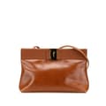 Miniatyrbild 1 av 10: Pre-owned Ferragamo Leather Vara Crossbody Brown