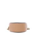 Miniatyrbild 3 av 10: Pre-owned Chanel Caviar CC Filigree Round Crossbody Brown