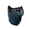 Miniatyrbilde 2 av 10: Pre-owned Burberry Supernova Check Coated Canvas Gradient Drawstring Crossbody Blue