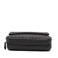 Miniatyrbild 3 av 10: Pre-owned Bottega Veneta Mini Nappa Intrecciato Expandable Chain Flap Crossbody Gray