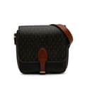 Miniatyrbillede 1 af 7: Pre-owned Saint Laurent Medium Coated Canvas Le Monogramme Buckle Crossbody Brown