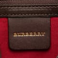 Miniatyrbild 5 av 10: Pre-owned Burberry Supernova Check Wool Crossbody Brown