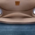 Miniatyrbild 5 av 10: Pre-owned Chloé Small Suede and Calfskin Drew Crossbody Blue