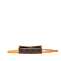 Pikkukuva 3 / 10: Pre-owned Louis Vuitton Monogram Pochette Twin PM Brown