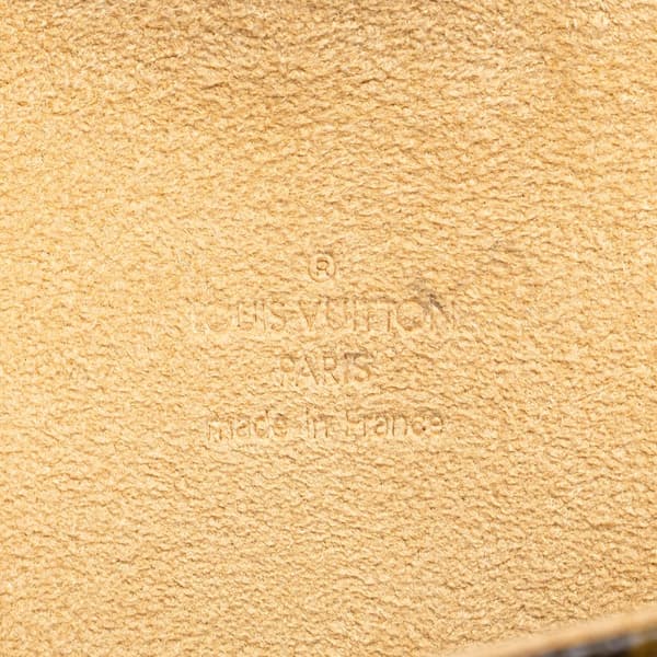 Pre-owned Louis Vuitton Monogram Pochette Twin PM Brown