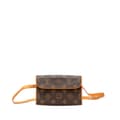 Pikkukuva 1 / 10: Pre-owned Louis Vuitton Monogram Pochette Twin PM Brown