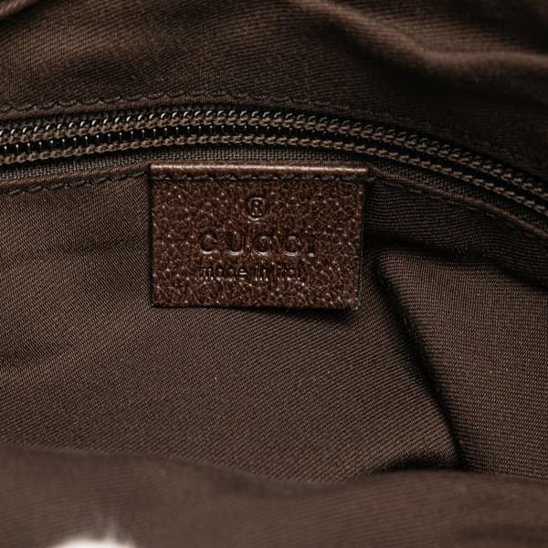 Pre-owned Gucci GG Canvas Crossbody Brown