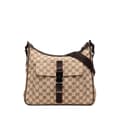 Miniatyrbild 1 av 10: Pre-owned Gucci GG Canvas Crossbody Brown