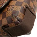 Miniatyrbild 9 av 10: Pre-owned Louis Vuitton Damier Ebene Brooklyn PM Brown