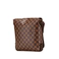 Miniatyrbild 2 av 10: Pre-owned Louis Vuitton Damier Ebene Brooklyn PM Brown