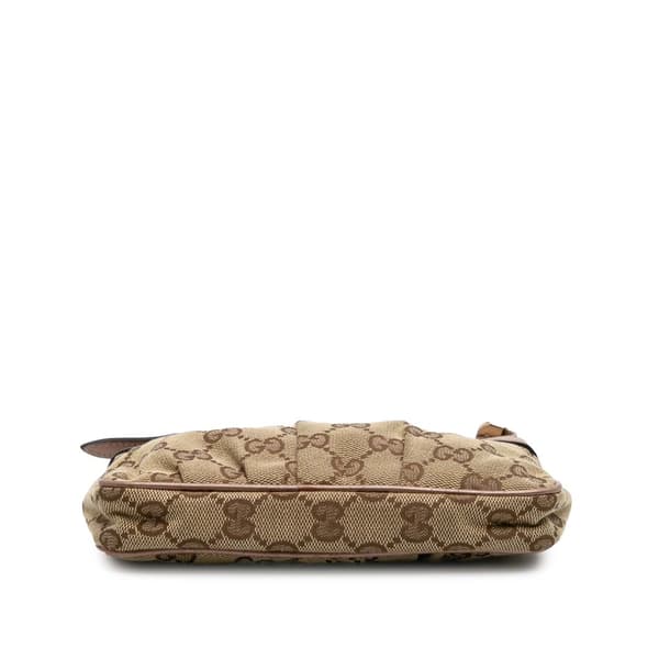 Pre-owned Gucci GG Canvas Lovely Crossbody Brown