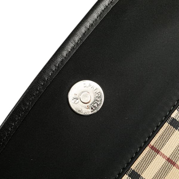 Pre-owned Burberry Nylon Crossbody Black