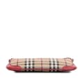 Miniatyrbillede 3 af 10: Pre-owned Burberry Haymarket Check Coated Canvas Peyton Crossbody Brown