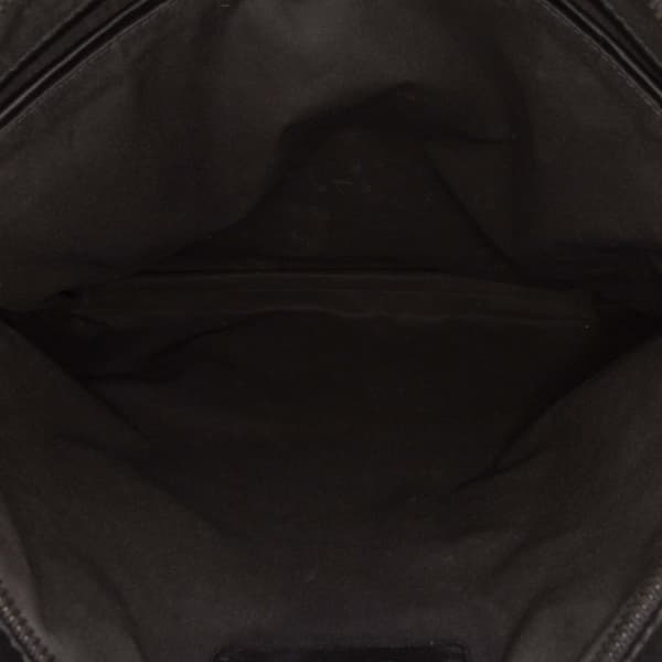 Pre-owned Bottega Veneta Leather Intrecciato Crossbody Black