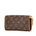 Miniatyrbilde 2 av 10: Pre-owned Louis Vuitton Monogram Pochette Twin PM Brown