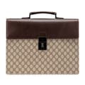 Miniatyrbillede 1 af 10: Pre-owned Gucci GG Canvas Business Bag Brown