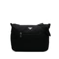 Miniatyrbild 1 av 10: Pre-owned Prada Tessuto Zip Top Crossbody Black