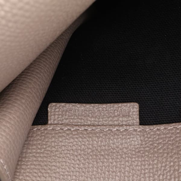 Pre-owned Burberry Small House Check Canvas Macken Crossbody Brown