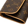 Pikkukuva 10 / 10: Pre-owned Louis Vuitton Monogram Pochette Twin PM Brown