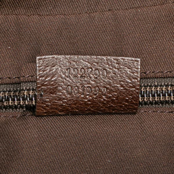 Pre-owned Gucci GG Canvas Crossbody Brown