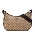 Miniatyrbilde 1 av 10: Pre-owned Gucci GG Canvas Crossbody Brown