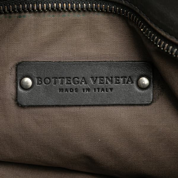 Pre-owned Bottega Veneta Nappa Intrecciato VN Crossbody Gray