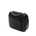 Pikkukuva 2 / 10: Pre-owned Chanel Mini Quilted Lambskin and Metallic Trim Elementary Chic Flap Black