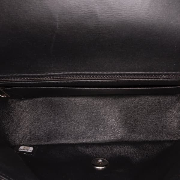 Pre-owned Chanel Mini Rectangular Classic Bicolor Patent Single Flap Pink