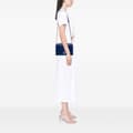 Miniatyrbild 8 av 8: Pre-owned Dior Medium Grained Calfskin Diorama Flap Blue