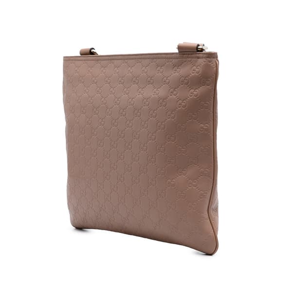 Pre-owned Gucci Guccissima Crossbody Brown