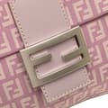 Miniatyrbild 6 av 10: Pre-owned Fendi Zucchino Canvas Crossbody Pink
