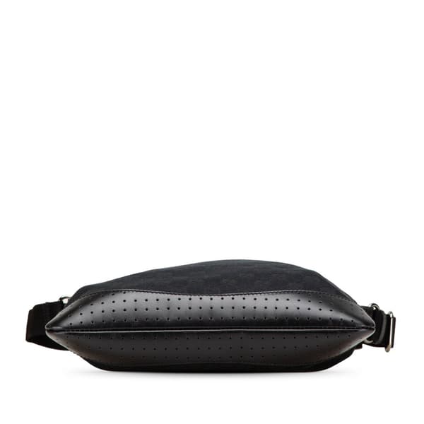 Pre-owned Gucci GG Canvas Crossbody Black