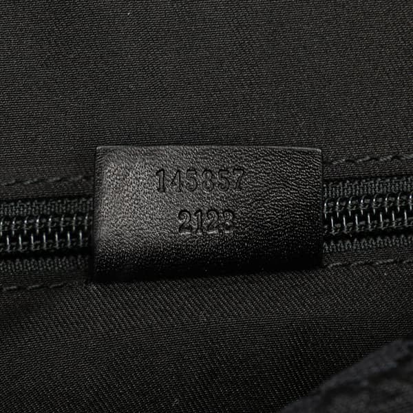 Pre-owned Gucci GG Canvas Crossbody Black