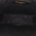 Miniatyrbild 4 av 10: Pre-owned Saint Laurent Chevron Suede Round Vinyle Crossbody Brown
