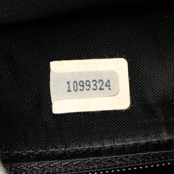 Pre-owned Chanel Quilted Lambskin Tassel Flap Black