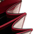 Miniatyrbillede 10 af 10: Pre-owned Gucci Small Polished Calfskin Interlocking G Dollar Crossbody Red