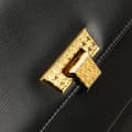 Miniatyrbild 9 av 10: Pre-owned Dior Leather Chain Crossbody Black