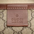 Miniatyrbilde 5 av 10: Pre-owned Gucci GG Supreme Web Crossbody Brown