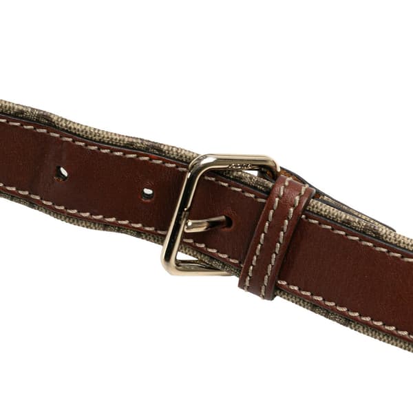 Pre-owned Gucci GG Supreme Web Crossbody Brown