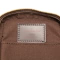 Miniatyrbild 5 av 10: Pre-owned Louis Vuitton Damier Ebene Etui Okapi GM Brown