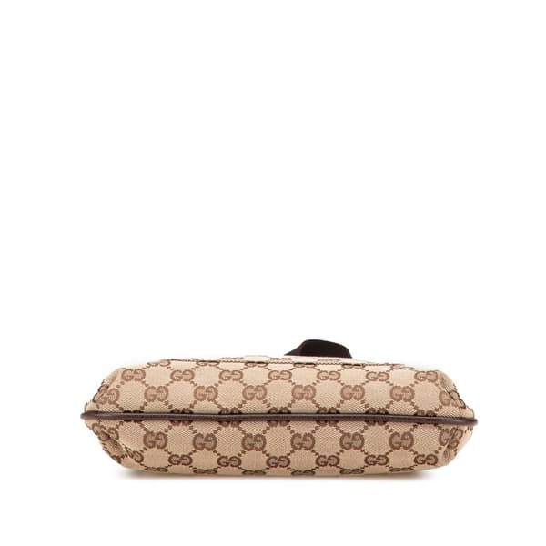 Pre-owned Gucci GG Canvas Crossbody Brown