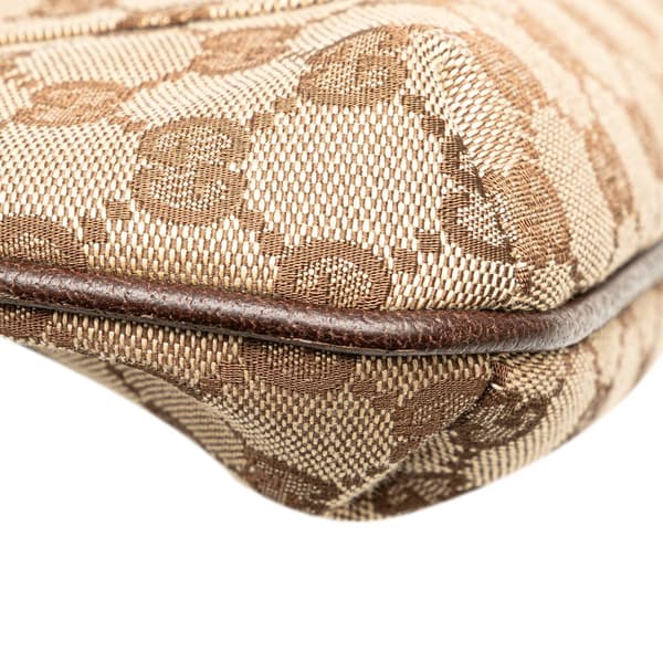 Pre-owned Gucci GG Canvas Crossbody Brown