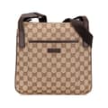 Miniatyrbillede 1 af 9: Pre-owned Gucci GG Canvas Crossbody Brown