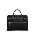 Miniatyrbillede 1 af 10: Pre-owned Gucci Web Nylon Business Bag Black