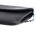 Miniatyrbild 9 av 10: Pre-owned Dior Ultra Matte Calfskin Saddle Long Wallet With Chain Black
