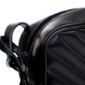 Miniatyrbilde 7 av 10: Pre-owned Saint Laurent Chevron Calfskin Monogram Monochrome Lou Camera Bag Black
