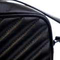 Miniatyrbilde 9 av 10: Pre-owned Saint Laurent Chevron Calfskin Monogram Monochrome Lou Camera Bag Black