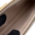 Miniatyrbild 4 av 10: Pre-owned Chanel Small Chevron Crumpled Lambskin Boy Clutch With Chain Brown
