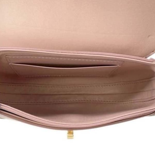 Pre-owned Celine Small Calfskin Besace 16 Crossbody Pink